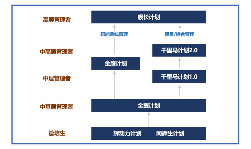 金輝人才發(fā)展項目體系